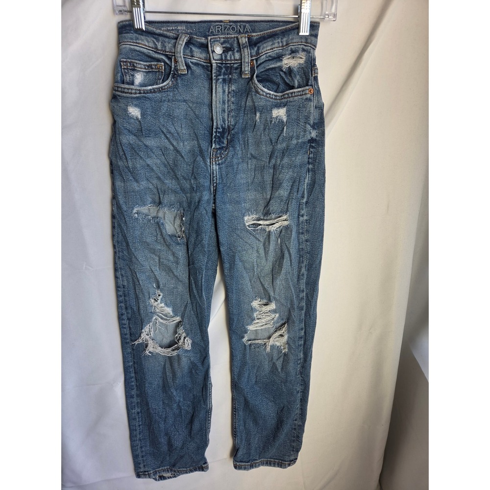 Arizona Vintage Straight Jeans Mens  Blue Medium Wash Straight Highest